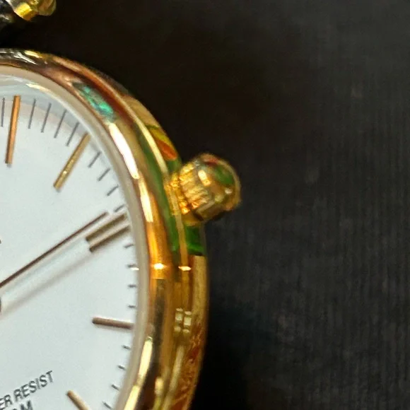 Brizo Ladies Goldtone Stainless Steel watch - Picture 6 of 7